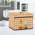 thumbnail image 5 of HELLHERO Pumpkin Patch Gnome Sewing Machine Protector Cover with Zipper Pockets Storage Pocket 17.7x8.6x12.5 Inch Easy to Clean, 5 of 8
