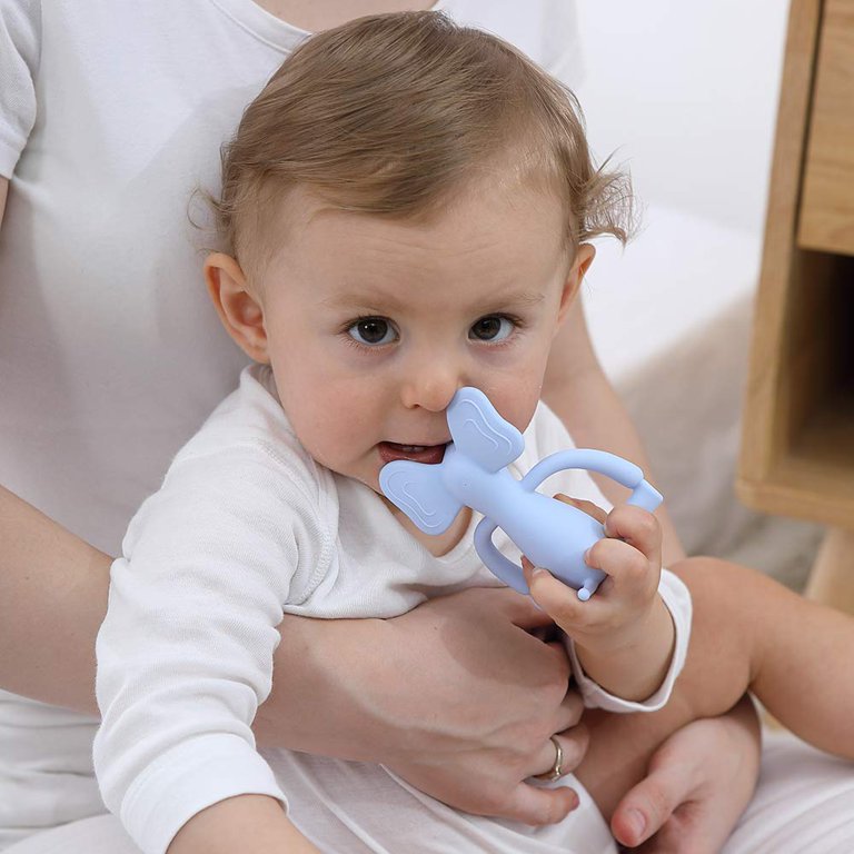 VONTER Baby Teether Elephant Silicone Teething Toys for Training