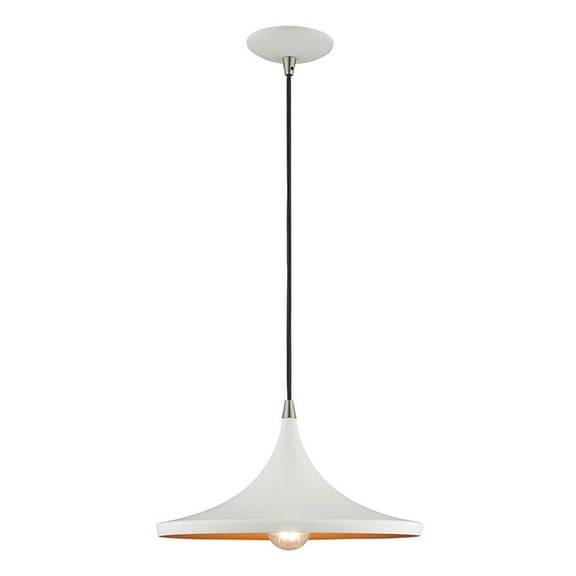 Coastal Mid Century Scandinavian Farmhouse 6 Light Small Chandelier-White Finish Bailey Street Home 218-Bel-3110423