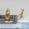 thumbnail image 2 of Figura de león,Estante con estatua de león para escritorio,oficina,decoración del hogar,Figura de escritorio,Estante de estatua de gato para escritorio,oficina,decoración del hogar,Figura, 2 of 8