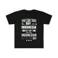 thumbnail image 1 of Can't take Indonesian Pride out of the boy Unisex T-shirt S-3XL Indonesia, 1 of 2
