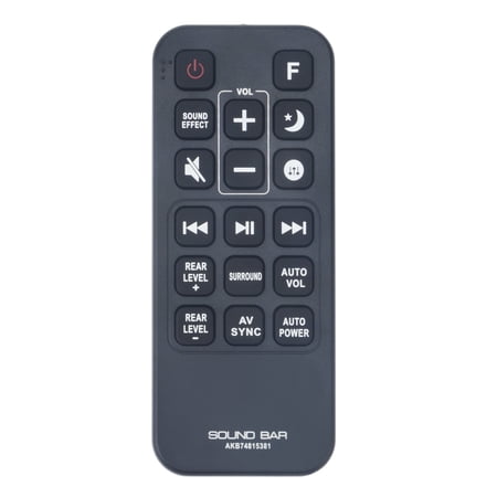 New AKB74815381 Remote Control For LG SOUND BAR SOUND SYSTEM SJ7 SJ-7 SPJ8B-W SPJ8BW