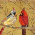 thumbnail image 2 of "Cardinal Conversation" Painting Print on Wrapped Canvas, 2 of 4