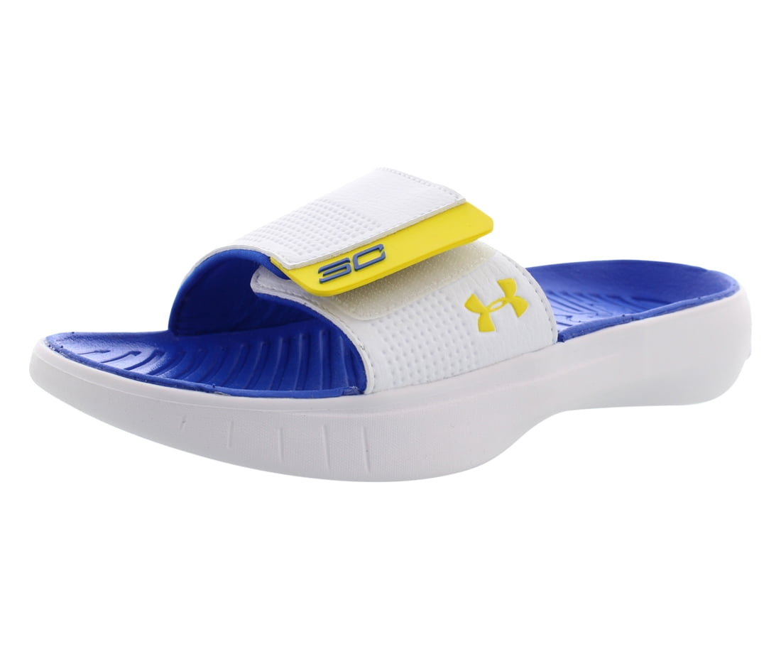 curry slide sandals