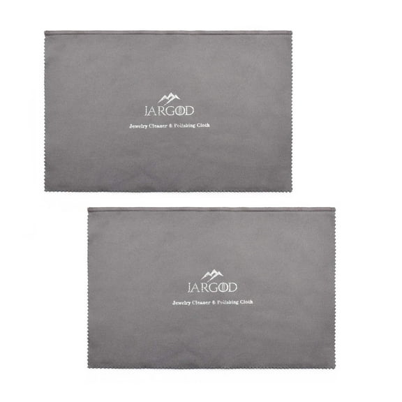 Silver Polishing Cloth Jewelry Cleaning Cloth Jewelry Cleaner Cloth 11" X 14" Xtra Large pro Size Cleaning Cloth for Gold, Silver, and Platinum Jewelry.(Pack of 2pcs) Microfiber cloth material