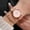 B, variant on RKSTN Watches for Women Fashion Casual Style Alloy Quartz Watch, Girl'S Birthday Present Watches