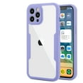 thumbnail image 1 of TECH CIRCLE for iPhone 14 Plus Case 6.7 inch 2022, Slim Fit Lightweight Shock-Absorbent Dust Proof Phone Silicone Back Cover with Built-in Screen Protector, Purple, 1 of 5