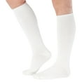 thumbnail image 6 of Made in USA - Opaque Compression Socks for Men & Women 8-15mmHg - White, Large, 6 of 10