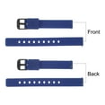 thumbnail image 4 of Uxcell Silicone Watch Band Quick Release Soft Rubber Watch Strap Dark Blue/Black 14mm, 4 of 7