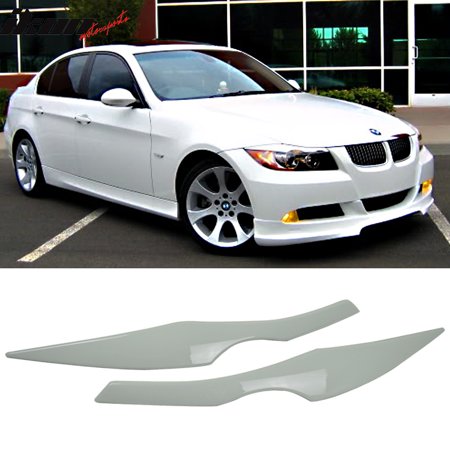 E90 Accessories - Fits 06-11 Bmw E90 ABS Front Eyelid Eyebrow OEM