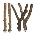 thumbnail image 1 of Perchoir en Bois Naturel pour Perruches, Perroquets, Conures et Perruches, 1 of 7