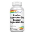 thumbnail image 1 of Solaray Calcium Magnesium Zinc, 250 Caps, 1 of 3