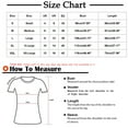 thumbnail image 3 of Admvng Short Sleeve Shirts For Women Casual V-Neck Short Sleeve Cute Solid Summer Loose Blouses Tops S-2XL, 3 of 7