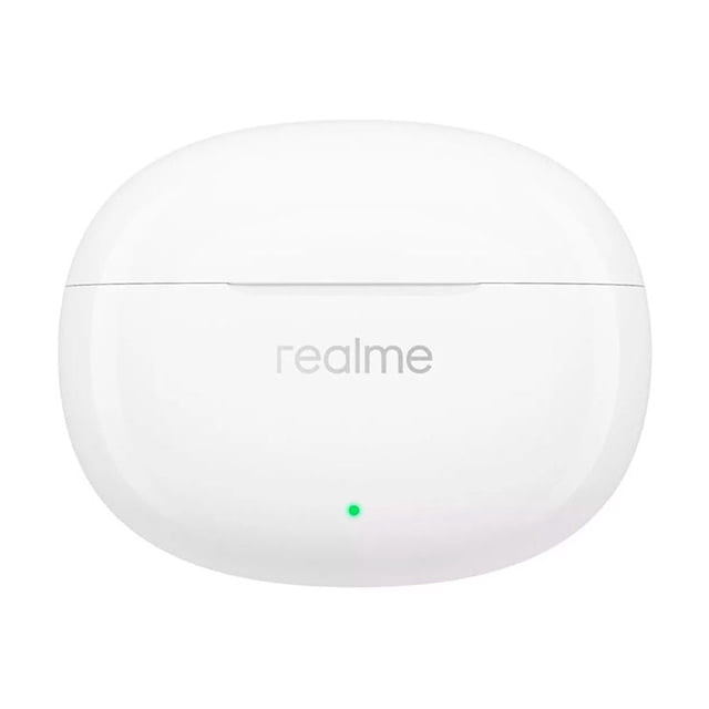 Cancelación De Ruido Táctil Realme Buds T100 Ipx5, Color Bla Color Blanco