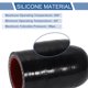 thumbnail image 5 of Ofertas Únicas Tapa de Extremo de Manguera de Silicona de 25mm 3 capas de poliéster para válvula de derivación de refrigerante Turbo vacío 5mm 50mm Negro Rojo, 5 of 7