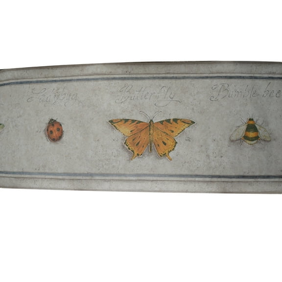 Prepasted Decorative Butterfly Wallpaper Border