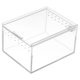 thumbnail image 4 of Popetpop Spider Scorpion Feeding Box Acrílico Cría Tank Transparente Reptil Caja de Alimentación Reptil Terrario Hábitat, 4 of 5