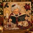 thumbnail image 4 of Cheap Christmas Santa Claus Pattern Pearl Diamond Art Kits for Adults, Special‑Shaped Rhinestone Art with Frame, Diy Holiday Wall & Tabletop Home Christmas Decoration Gift(Santa Style), 4 of 9
