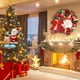 thumbnail image 5 of Globo del día de Navidad Cateissary Patrones exquisitos Decoración de fiesta Papá Noel Multicolor, 5 of 6