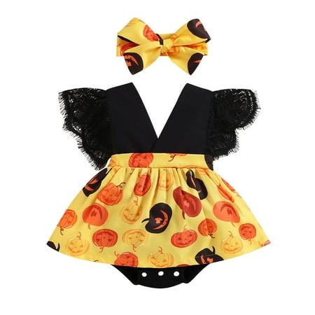 

dmqupv Baby Girl First Christmas Girls Lace Fly Sleeve E Cartoon Prints 6 Girls Clothes Winter