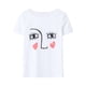 thumbnail image 2 of Camiseta de manga corta con estampado de patrón lindo de verano para mujer Camiseta gráfica L Sunnimix  Camiseta con estampado de mujer, 2 of 8