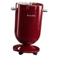 thumbnail image 4 of Cubo de basura de 20 l con ruedas giratorias, tapa de cierre suave y contenedor interior extraíble. Rojo, 4 of 9