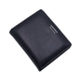 thumbnail image 1 of Qarigey Cartera de mujer PU llaves recibos monedas foto almacenamiento monedero portátil viaje fecha tarjeta de crédito bolsa de bolsillo Carteras Negro, 1 of 6