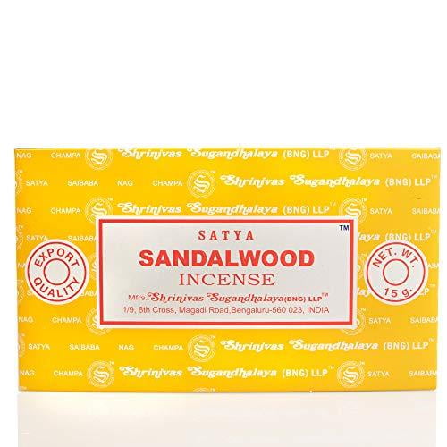 Satya Incense Sticks 12 x 15g = 180 Grams Over 50 Scents Wholesale You Pick 