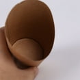 thumbnail image 6 of 200Pcs Disposal Take-Out Baking Cakes Egg Puff French Fries Chips Snacks Kraft Paper Cups Holder, 300Ml (Brown), 6 of 9