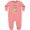 Mauve, variant on Daddy's Little Caddy Bear Golf Theme Baby Fleece Romper