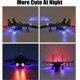 thumbnail image 5 of Toy Airplane Model Alloy Pull Back Fighter With Flashing Light Realistic Jet Sound (gray), 5 of 5