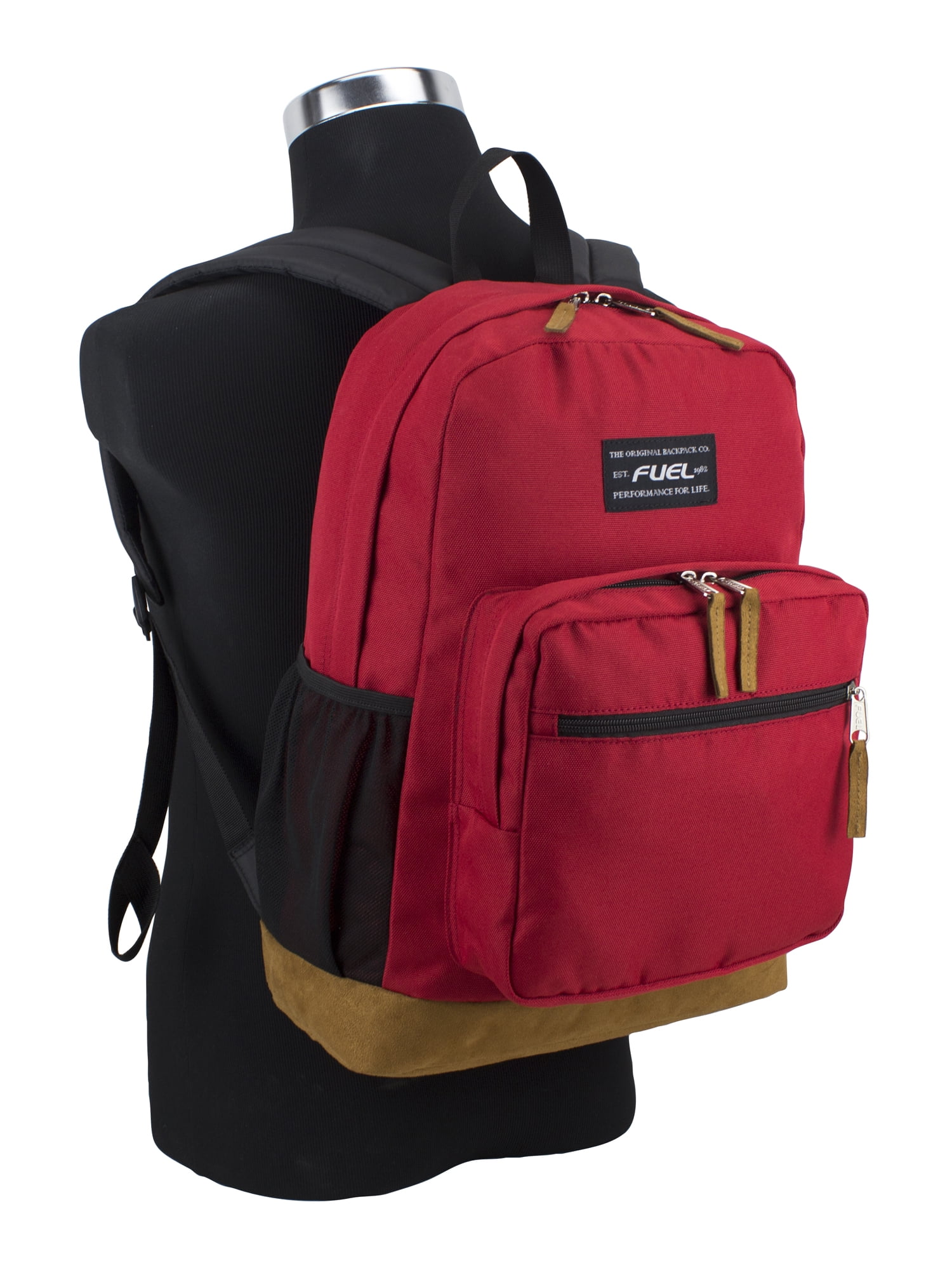 Fuel Unisex Legacy Superior Pro Classic Backpack, Red