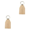 thumbnail image 3 of Llavero de madera Wosthever en blanco 2piezas Type 3, 3 of 6
