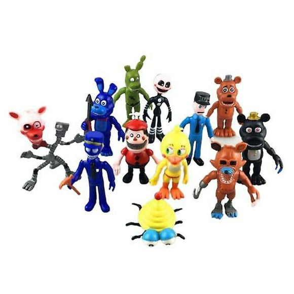 12 Pack Five Nights at Freddy's Figures Christmas Gifts