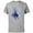 Athletic Heather, variant on Ant-Man and the Wasp: Quantumania Kang Quantum Streak - Short Sleeve Cotton T-Shirt for Adults - Customized-Navy
