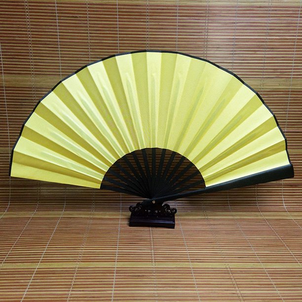 Abanico en blanco de tela de seda de 8 pulgadas y 10 pulgadas, abanico plegable, estilo chino masculino y femenino, estudiante de pintura, caligrafía y pintura, inscripción, abanico de bricolaje