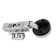 thumbnail image 4 of Paquete de 2 bisagras para puertas de vidrio para alacenas de cocina y vitrinas para vinos, solución de hardware de primera calidad (#02), 4 of 8