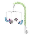 thumbnail image 5 of Bacati - Botanical Pink Musical Baby Crib Mobile, 5 of 9