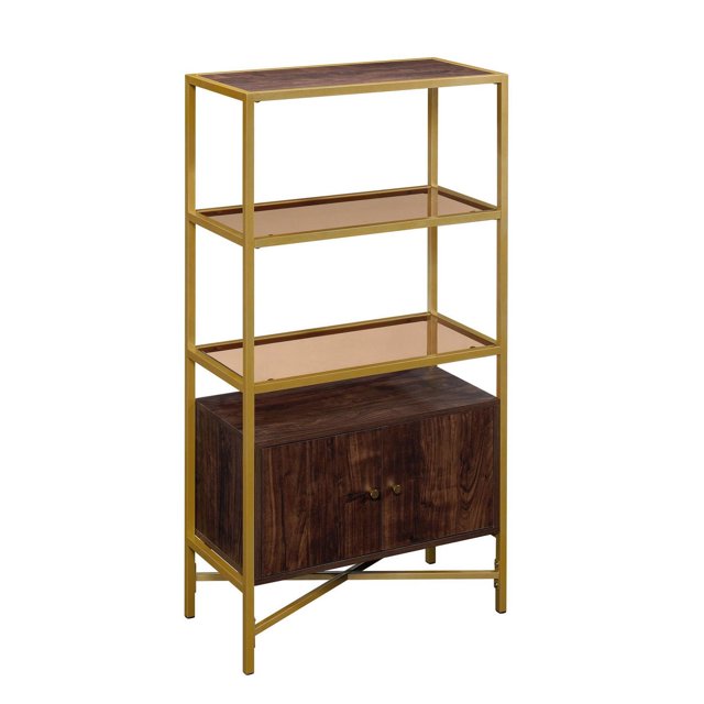 Sauder® Collection Harper Heights Bibliothèque, Finition Rich Walnut, 426451