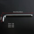 thumbnail image 5 of Wall Shower Head Extension Bend Pipe Tube Long Stainless Steel Arm Bathroom Home Shower Rod., 5 of 7