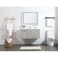 thumbnail image 6 of 40 inch single bathroom vanity in concrete grey, 6 of 8