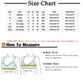 thumbnail image 2 of Huuilaibazoo Bralette for Women Sexy Underwire Push Up Bra Padded Lift Support Large Busts Minimizer Bras, 2 of 4