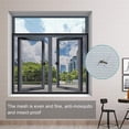 thumbnail image 2 of SURJDE Window Screen Mesh Roll, Indoor Anti Mosquito Insect Screen Net, Window, Door DIY Fiberglass Screen Replacement Mesh(Black,59"x118.1"), 2 of 7