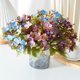 thumbnail image 5 of Xiao Hua 3 piezas de flores artificiales de tacto real para decoración del hogar, oficina, boda, arreglo floral (amarillo, 30 cm de largo), 5 of 5