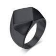 thumbnail image 1 of Anillo cuadrado Punk para hombre, joyería de acero inoxidable 316L, anillos personalizados, Color negro, dorado y plateado, accesorios de joyería impermeables, regalos, 1 of 4