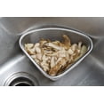 thumbnail image 2 of RSVP International Endurance In-Sink Mesh Colander Strainer Basket, 3 Quart | Organize Sponges, Collect Food Scraps | Dishwasher Safe | Small Corner Basket | Steaming, Draining & Rinsing, 2 of 3