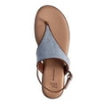 thumbnail image 6 of Time and Tru Women's Hooded Flat Thong Sandals, Wide Width Available, 6 of 7