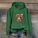 thumbnail image 2 of WILLBEST Sudaderas Deportivas Mujer Invierno Navidad Vaca Santa Sudadera con Capucha Chica​​, 2 of 4