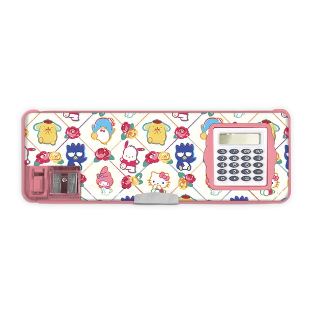 Studio Oh! Hello Kitty Wildflowers Dual Compartment Pencil Case