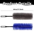 thumbnail image 3 of Fan Cleaning Brush Duster,Fan Brush for Cleaning,Bendable Microfiber Duster, Reusable Dust Removal Cleaning Brush,Flexible Fan Brush,for Ceiling Fan Blades, Air Vents,Curtains,Cars,17.3 inch(Z1-Blue), 3 of 9